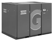 Atlas Copco GA90 Oil Lubricated Air Cooled Rental compressor 